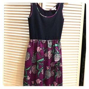 Lily Pulitzer floral tank zip dress